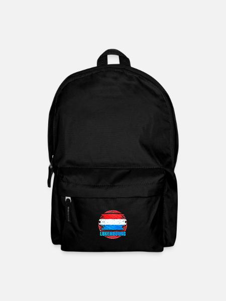 Luxemburg - Rucksack - Schwarz