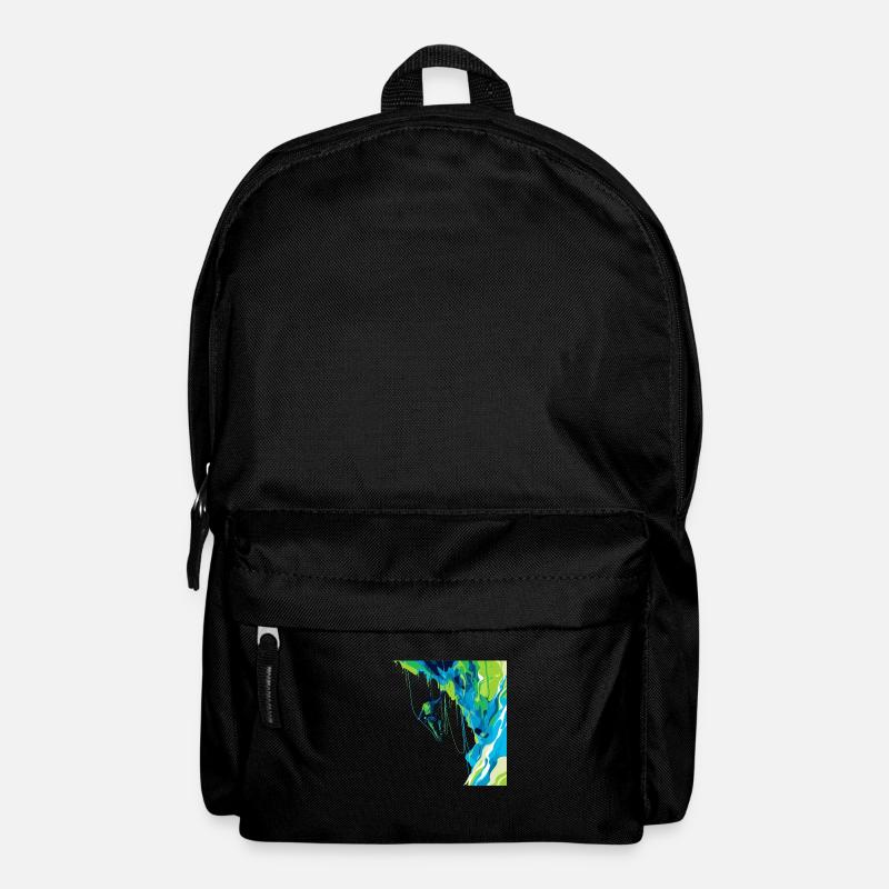 Toprope Klettern Naturerlebnis & Adrenalin Toprope - Rucksack - Schwarz