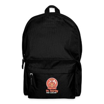 Yoga, Pleine conscience, Pratique, Méditation, Manifestation - Sac à dos - noir - Devant