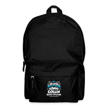 Collin Name Design - Rucksack - Schwarz - Vorne