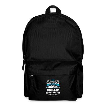 Phillip Name Design - Rucksack - Schwarz - Vorne