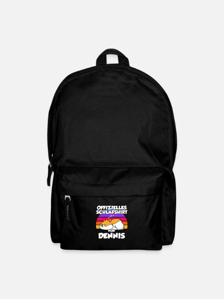 Offizielles Schlafshirt Von Dennis - Rucksack - Schwarz