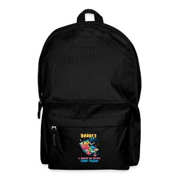 Puzzle Lover Jigzaw Puzzle Board Game Puzzler - Backpack - black - Front