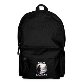 Krampus T | Krampus costume Kramperl | Santa Claus - Rucksack - Schwarz - Vorne