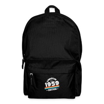 Unique depuis 1959 Edition Anniversaire Millésime 1959 - Sac à dos - noir - Devant