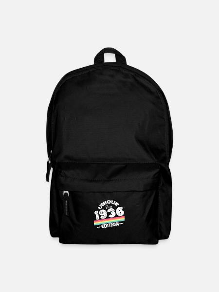 Unique seit 1936 Edition Geburtstag Vintage 1936 - Rucksack - Schwarz