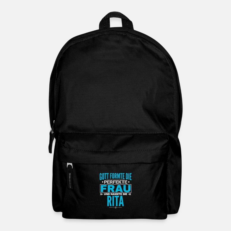 Rita Name Design - Rucksack - Schwarz