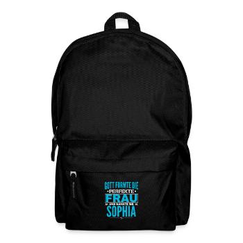 Sophia Name Design - Backpack - black - Front