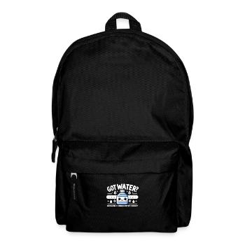 Hydration Drink Water Stay Hydrated Hydration - Backpack - black - Front
