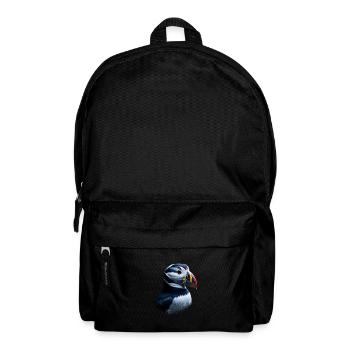 Puffin Bird Gift - Backpack - black - Front