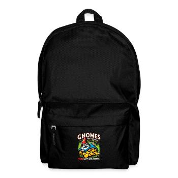 Gartenzwerge Gnome Lover Funny Gnome Gardening - Rucksack - Schwarz - Vorne
