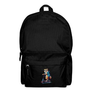 Geparden Roller - Rucksack - Schwarz - Vorne