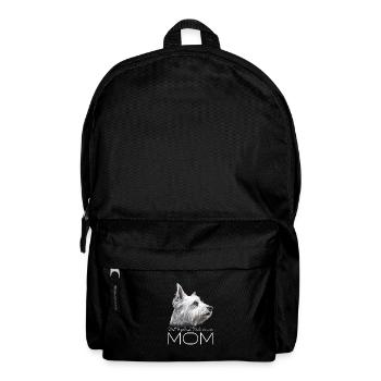 West Highland White Terrier Mom - Backpack - black - Front
