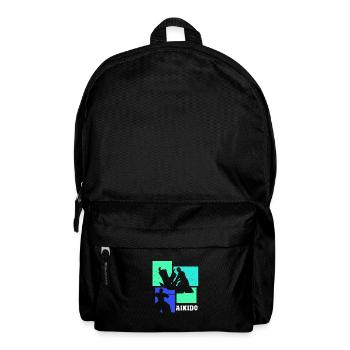 Aikido Martial Arts Gift - Backpack - black - Front