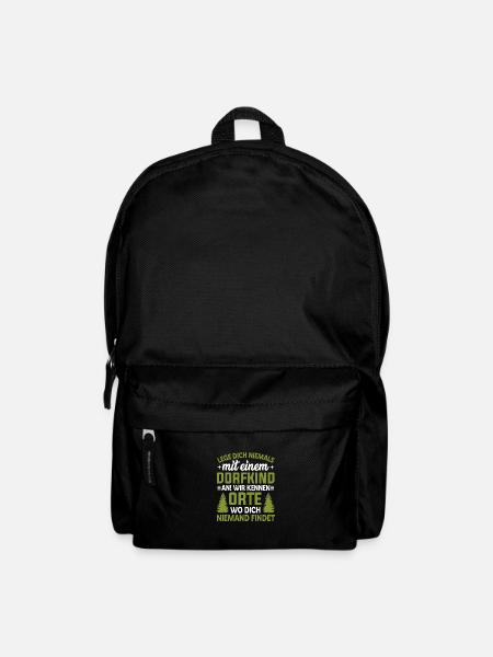 Dorfkinder Orte Bauernhof Dorfkind - Rucksack - Schwarz