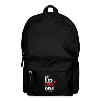 Bridge Kartenspiel Geschenk - Rucksack - Schwarz - Vorne