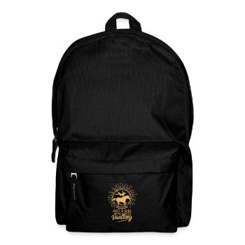 Loves Horse Vaulting Gift - Backpack - black - Front