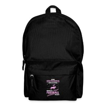 Loves Horse Vaulting Gift - Backpack - black - Front