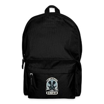 Smudge Sage Feder Spirituelle Hexerei Meditieren - Rucksack - Schwarz - Vorne