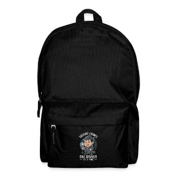 Murder Mystery Dinner Outfit, Party, Crime Scene - Backpack - black - Front