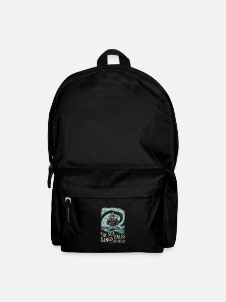 Sailors Sea Shanty Singing Ship Adventures - Backpack - black