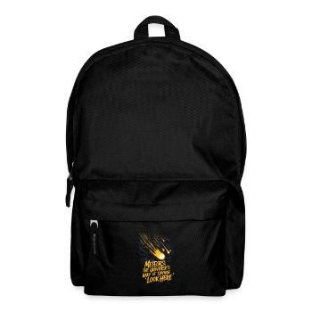 Stargazing And Meteor Shower Enthusiast - Rucksack - Schwarz - Vorne