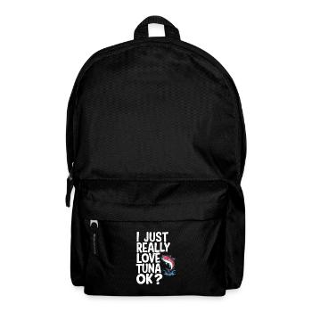 Thunfisch - Rucksack - Schwarz - Vorne