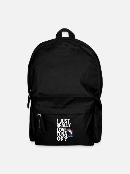 Thunfisch - Rucksack - Schwarz