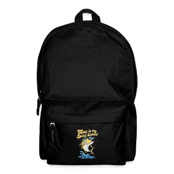 Thunfisch - Rucksack - Schwarz - Vorne