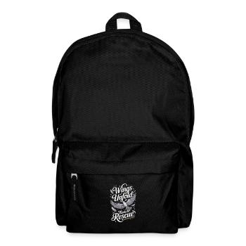 Passionate About Bird Rescue and Wildlife - Backpack - black - Front