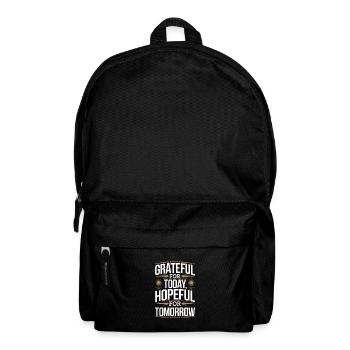 Harness Positivity And Mental Well-Being Through - Backpack - black - Front