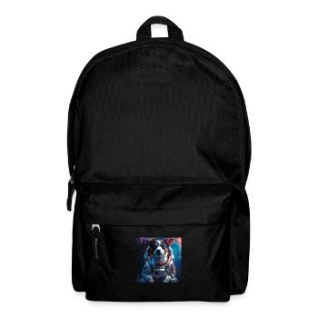 Chien - Sac à dos - noir - Devant