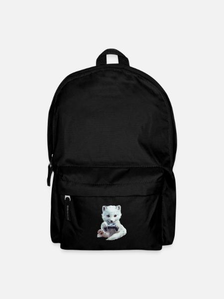 Polarfuchs - Rucksack - Schwarz
