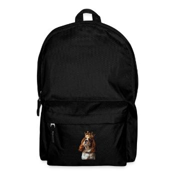 Cavalier King Charles Spaniel - Rucksack - Schwarz - Vorne