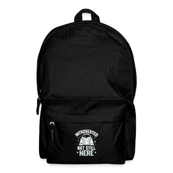 Emo Vibes and Emotional Punk Aesthetic for the - Rucksack - Schwarz - Vorne