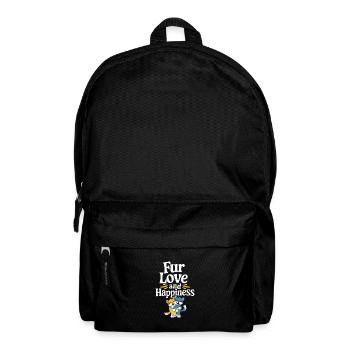 Furry Fandom Enthusiast Cosplay Fun and Fursuiting - Rucksack - Schwarz - Vorne