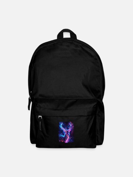 Reh - Rucksack - Schwarz