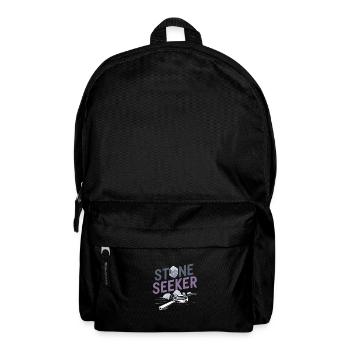 Passionné de collecte de géologie et de - Sac à dos - noir - Devant