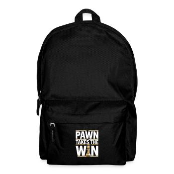 Schach-humor-liebhaber Lustige Schachmatt- Und - Rucksack - Schwarz - Vorne