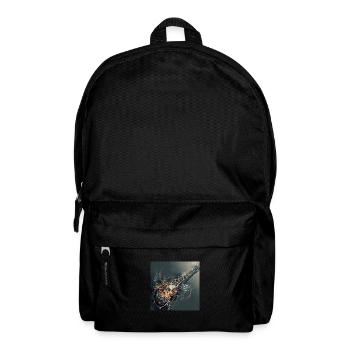 Gitarre - Rucksack - Schwarz - Vorne