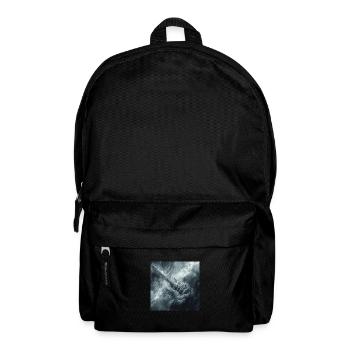 Gitarre - Rucksack - Schwarz - Vorne