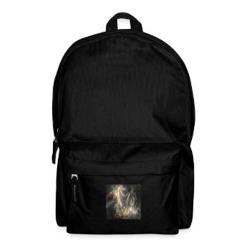 Harfe - Rucksack - Schwarz - Vorne