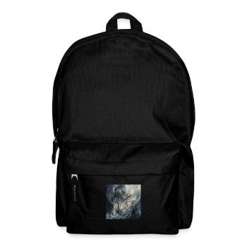 Harfe - Rucksack - Schwarz - Vorne