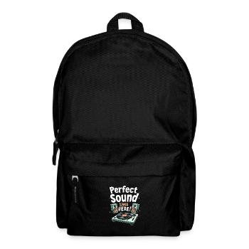 Un son haut de gamme de haute qualité pour la culture audiophile - Sac à dos - noir - Devant