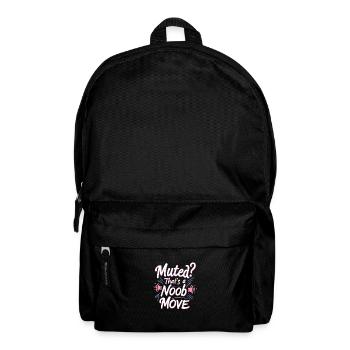 Music and gaming soundtracks with immersive audio - Backpack - black - Front