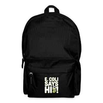 Microscope Enthusiast Lab Technician Science - Backpack - black - Front
