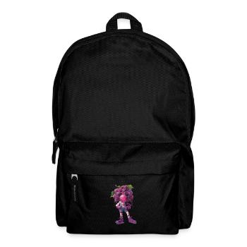 Trauben - Rucksack - Schwarz - Vorne