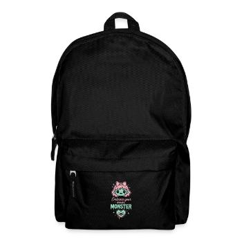 Kawaii Horror Creepy Cute Pastel Goth Sweet Spooky - Backpack - black - Front
