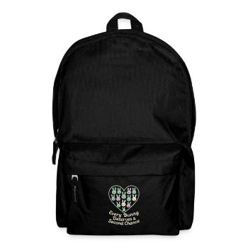 Lapin Maman Lapin Sauvetage Adopter, Acheter - Sac à dos - noir - Devant