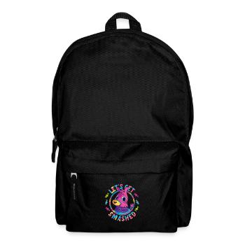 Let's Get Smashed Pinata - Backpack - black - Front